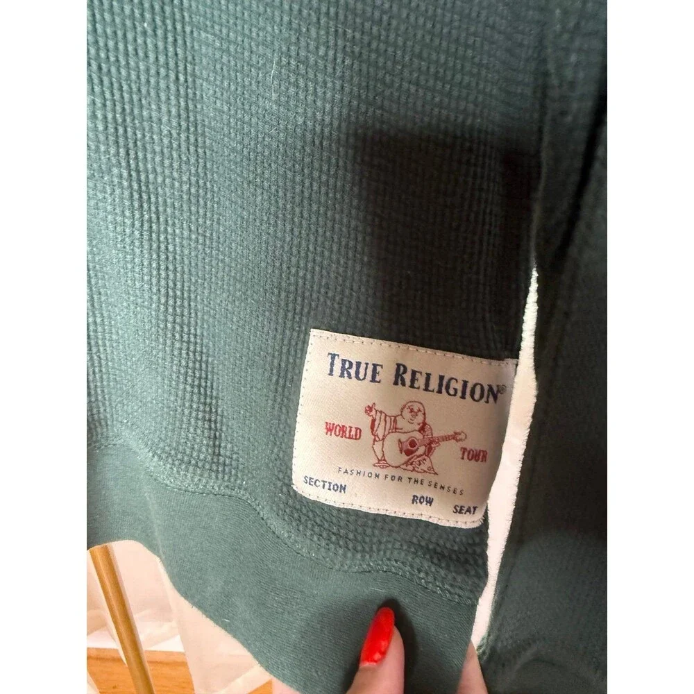 men’s true religion long sleeve sweater